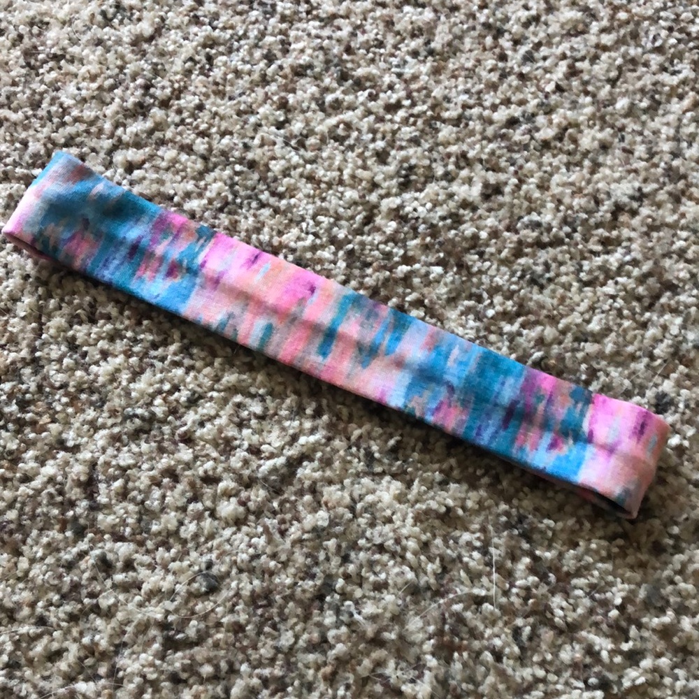 Tie dye printed Workout head band by Banded LLC
